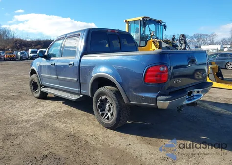 2002 Ford F-150 Lariat/Xlt from USA, damaged, VIN 1FTRW08L02KD19328